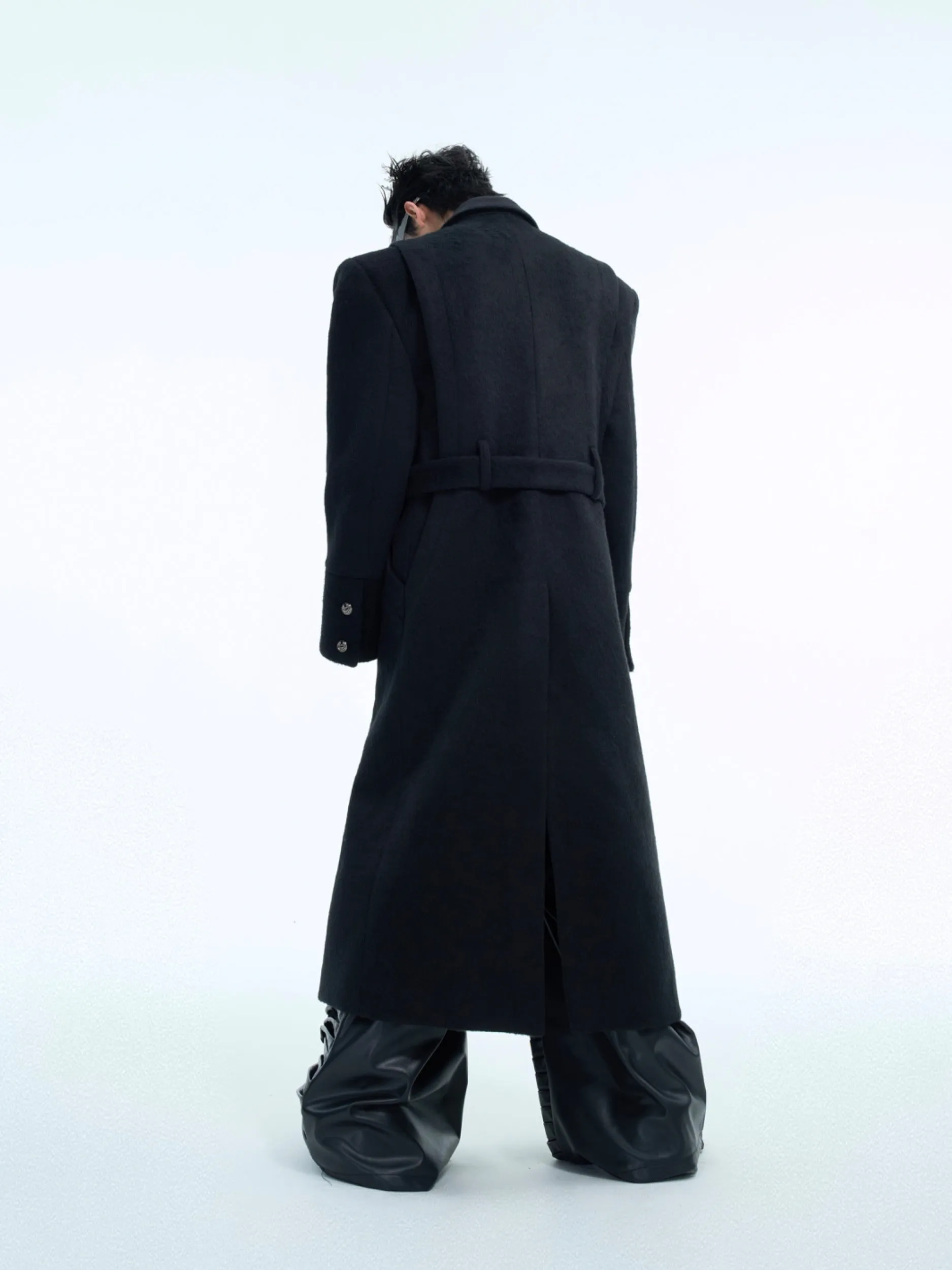 【24s Nov.】Wool Belted Loose Coat