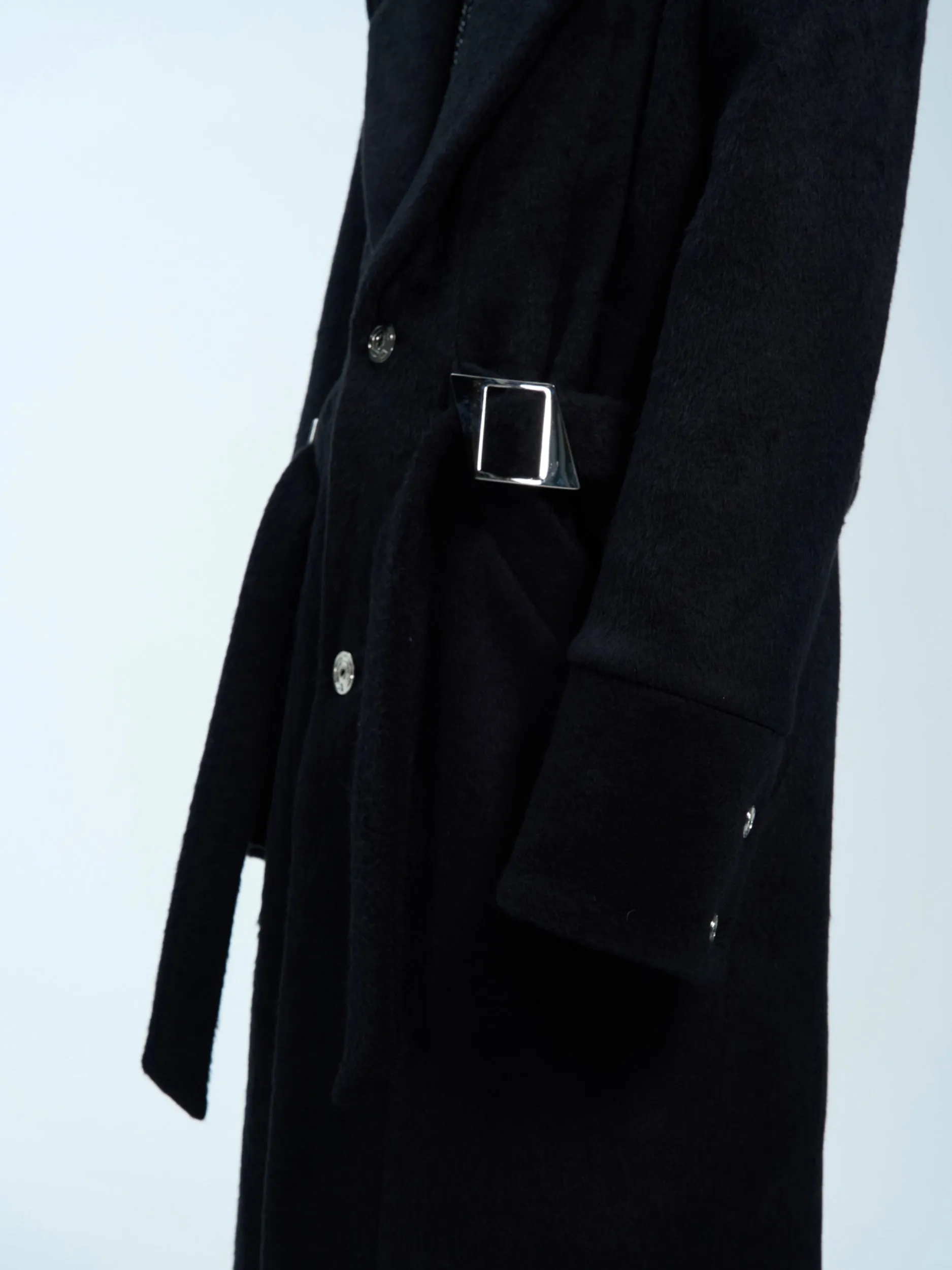 【24s Nov.】Wool Belted Loose Coat