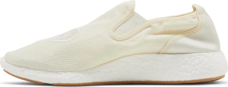 Adidas Human Made x Pure Slip-On 'Cream White' Sneakers