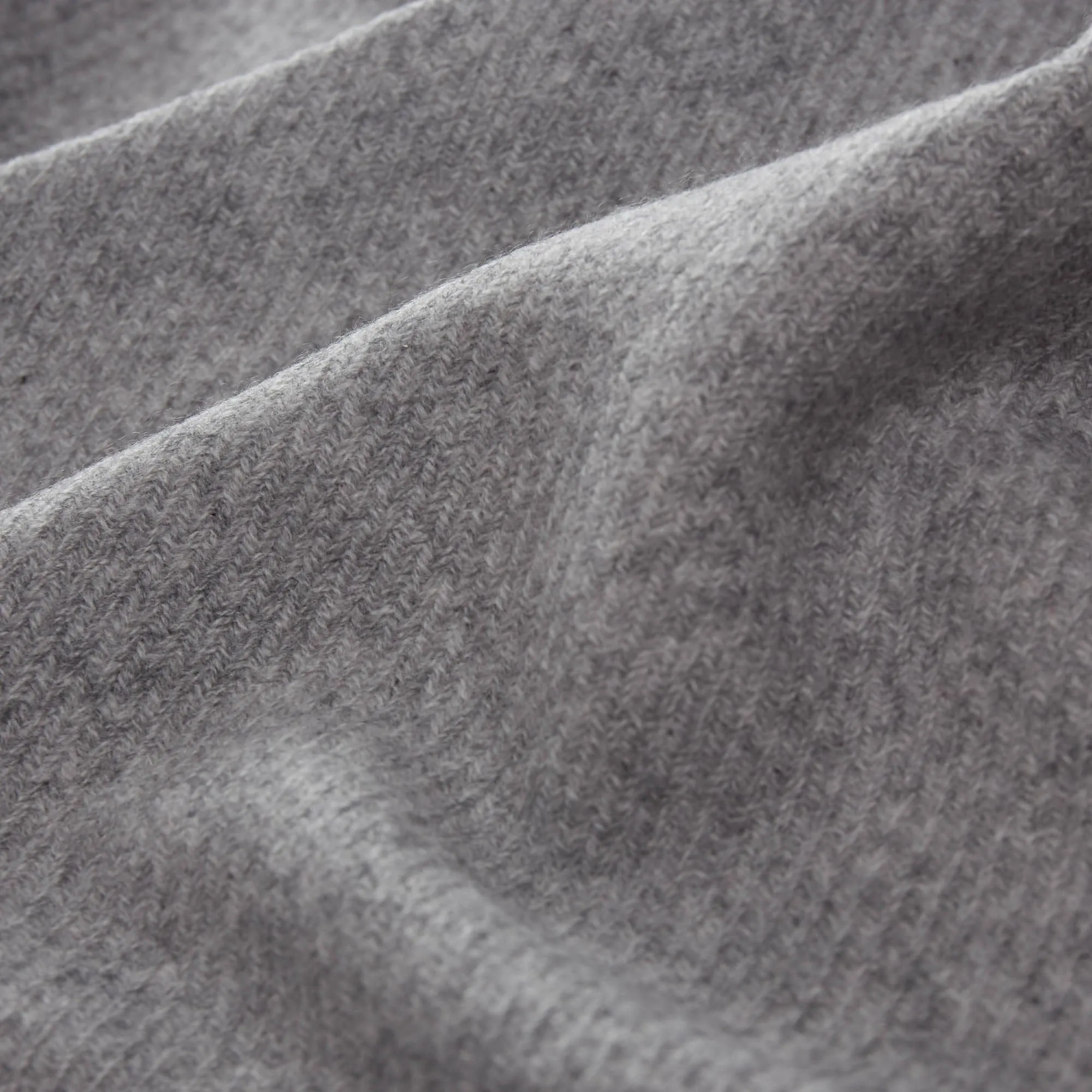 Almora Cashmere Blanket [Light grey]