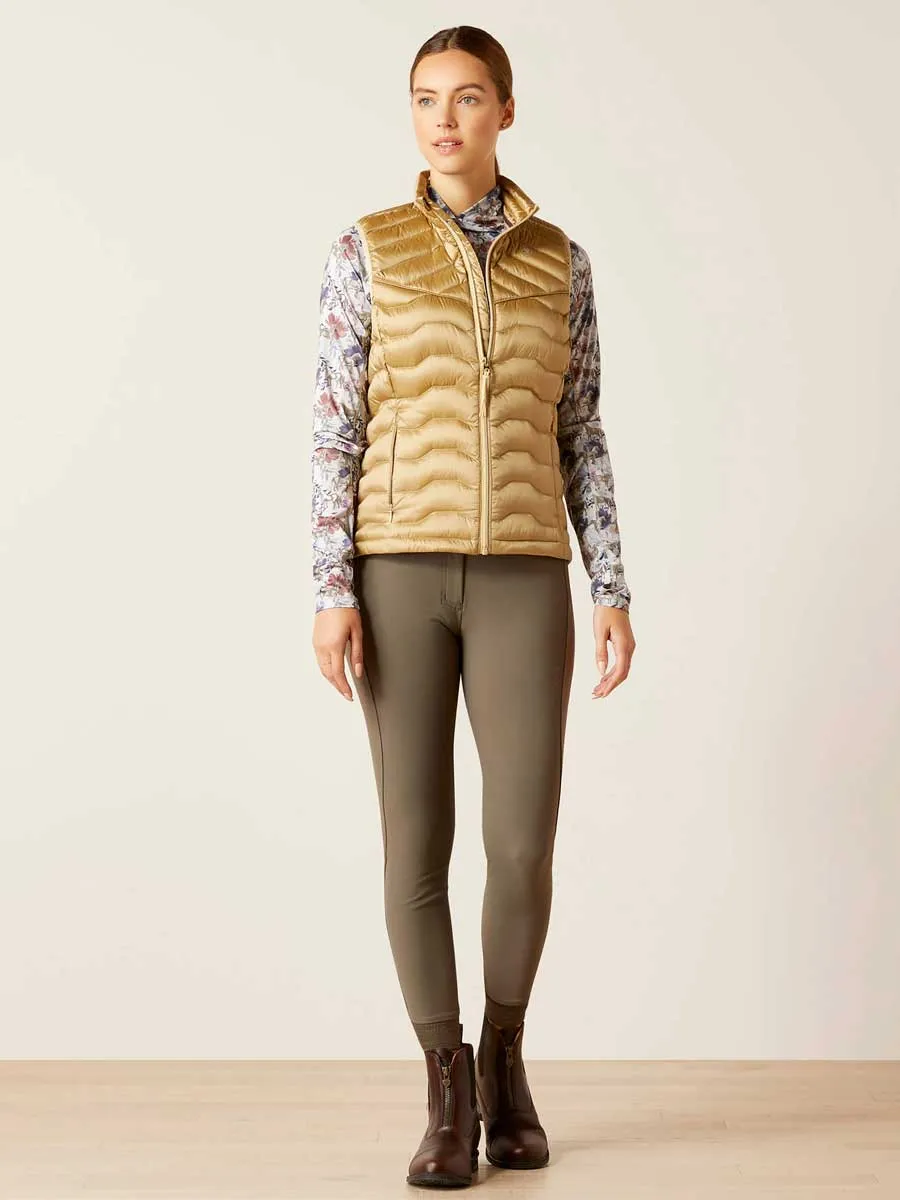 ARIAT Ideal Down Gilet - Womens - Iridescent Fields of Rye