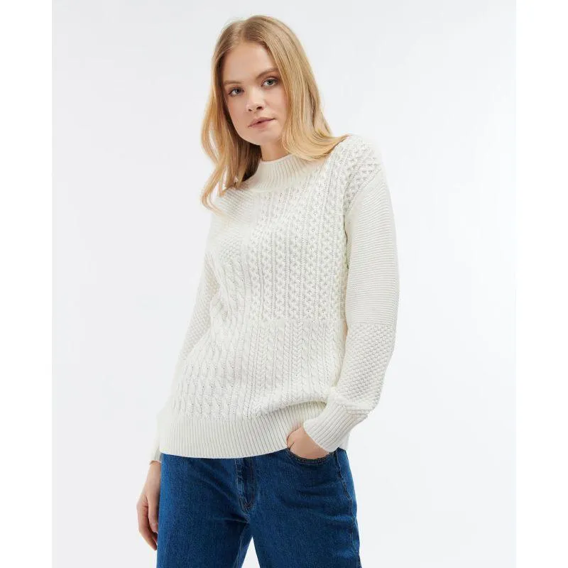 Barbour Fairbarn Ladies Knit - Cream