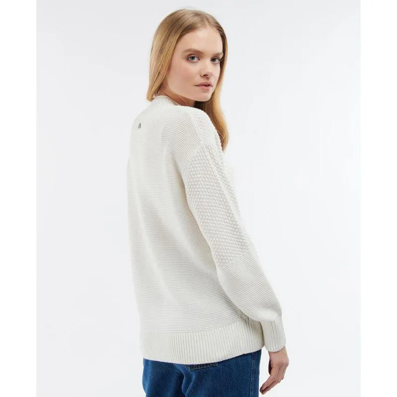 Barbour Fairbarn Ladies Knit - Cream