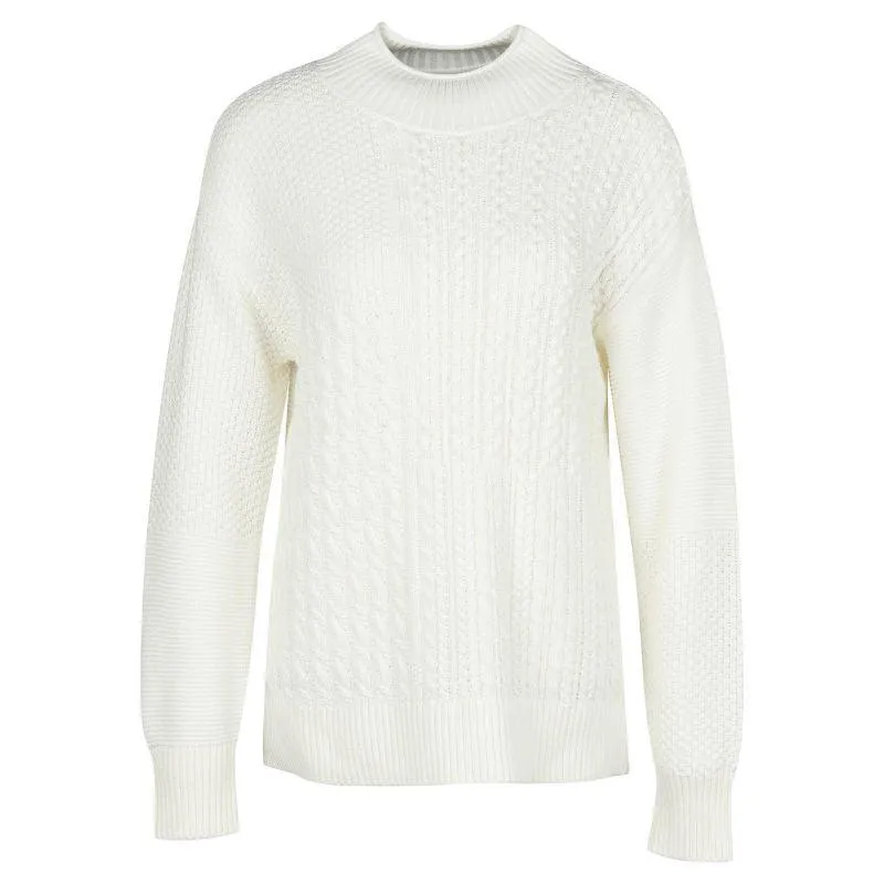 Barbour Fairbarn Ladies Knit - Cream