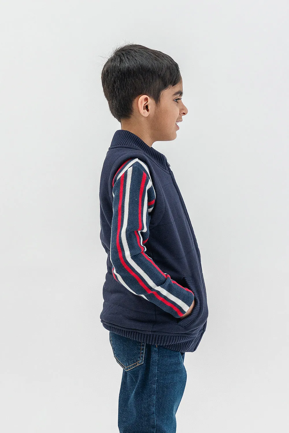 Boys S/L Zipper Jacket