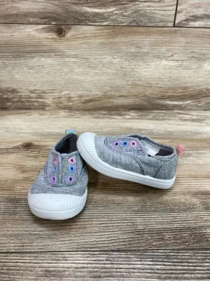 Cat & Jack Rory Sneakers Grey sz 4c