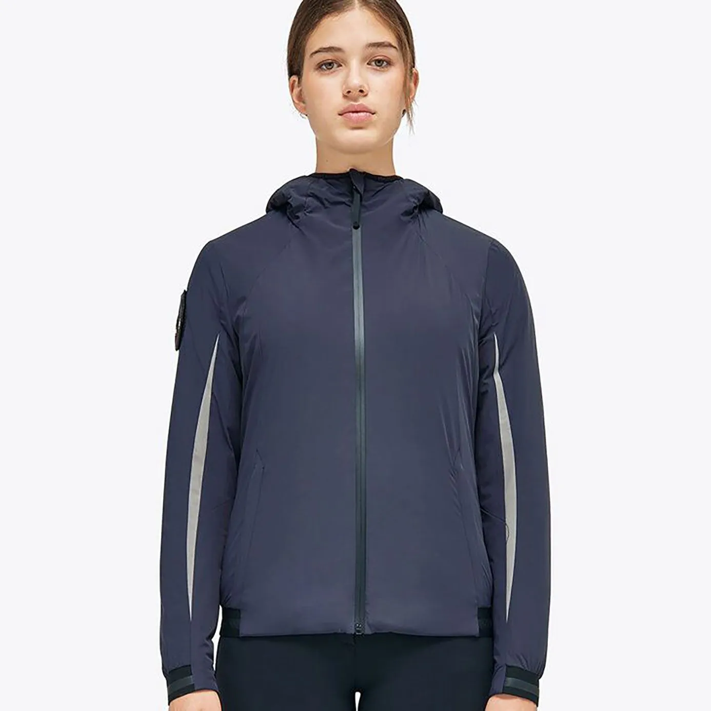 Cavalleria Toscana Team Stretch Bomber Jacket - Navy