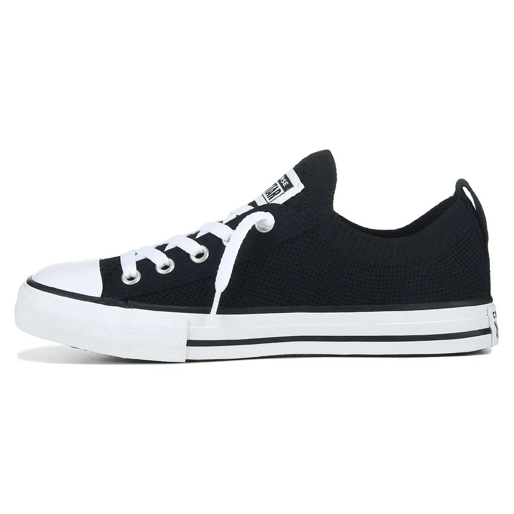 Chuck Taylor All Star Little Kid Converse Children's Knitted Slip On Sneakers, Black