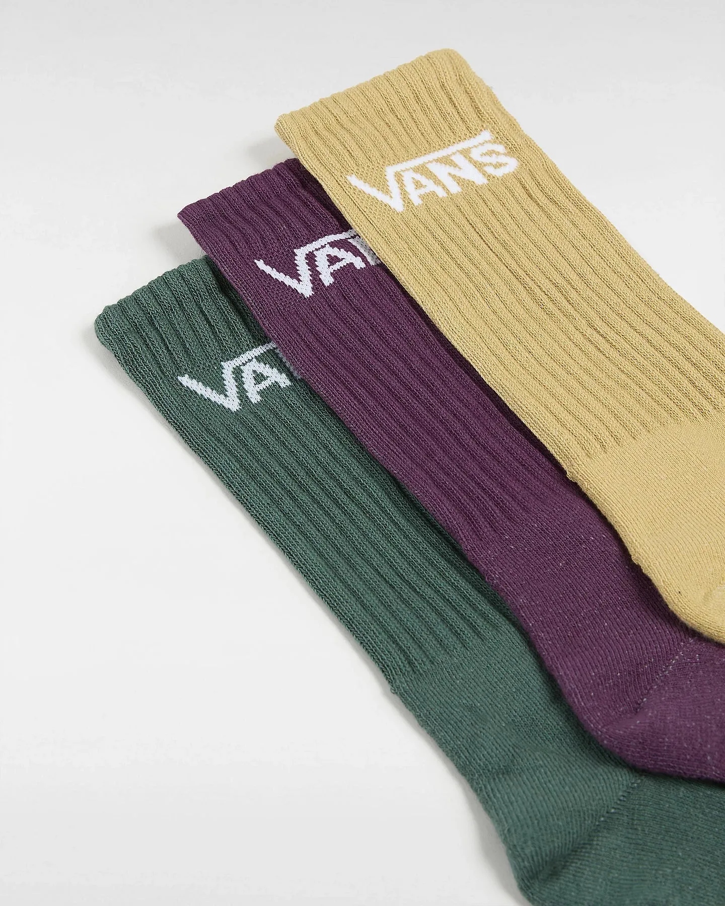 Classic Crew 3 Pack Socks in Antelope