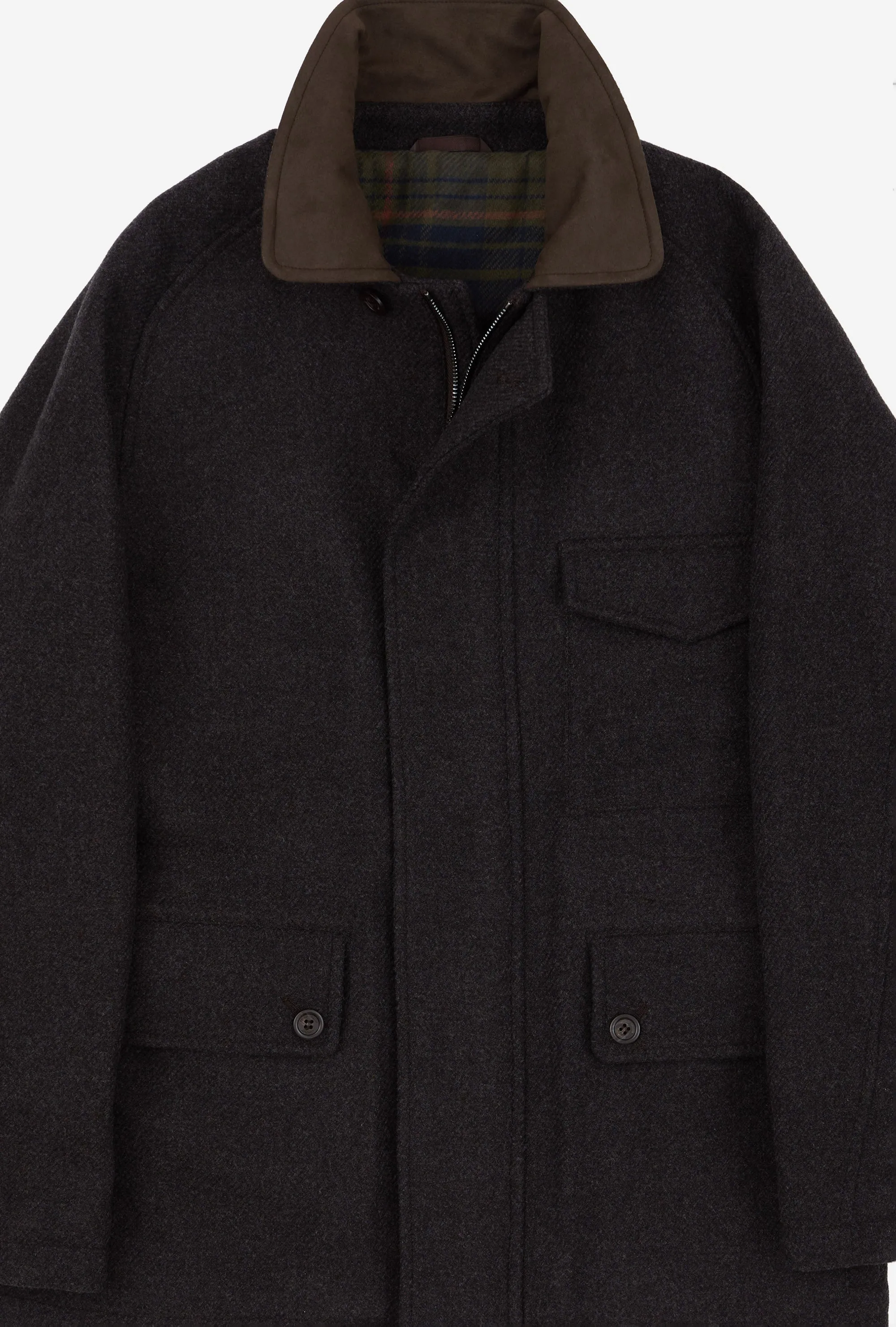 Country Coat Wool-Cashmere Brown