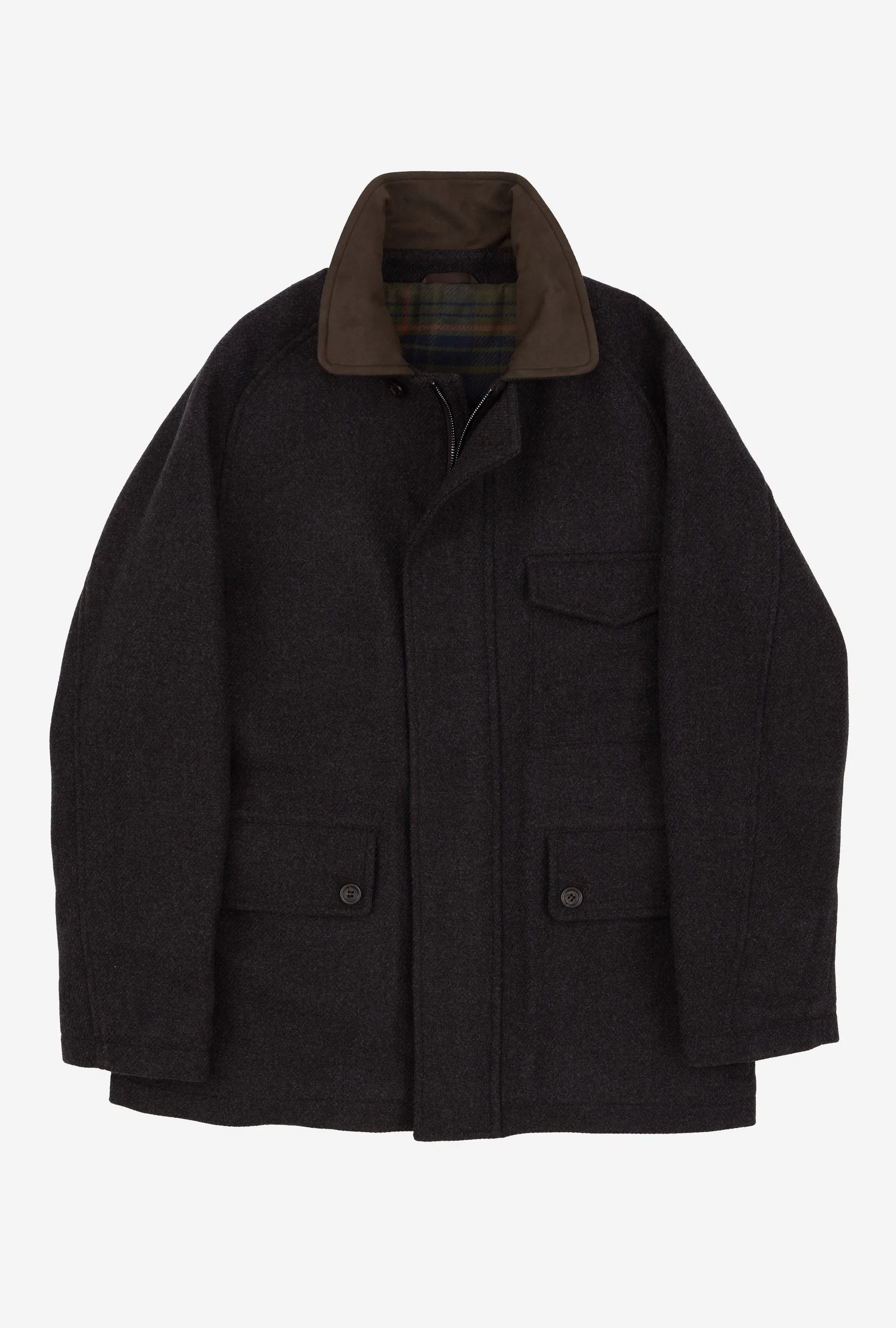 Country Coat Wool-Cashmere Brown