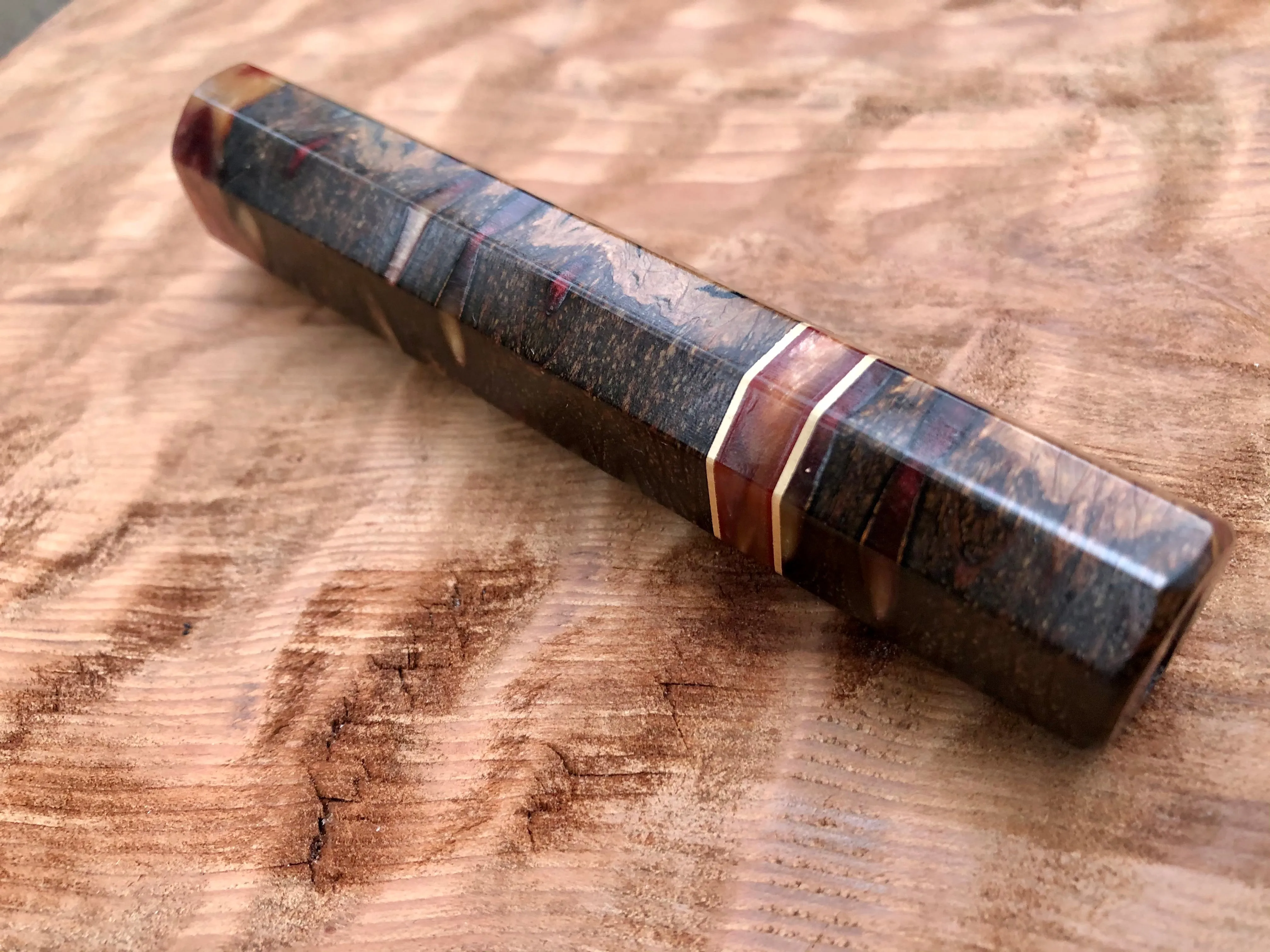 Custom Japanese Knife Handle (Wa Handle) - Banksia Pod