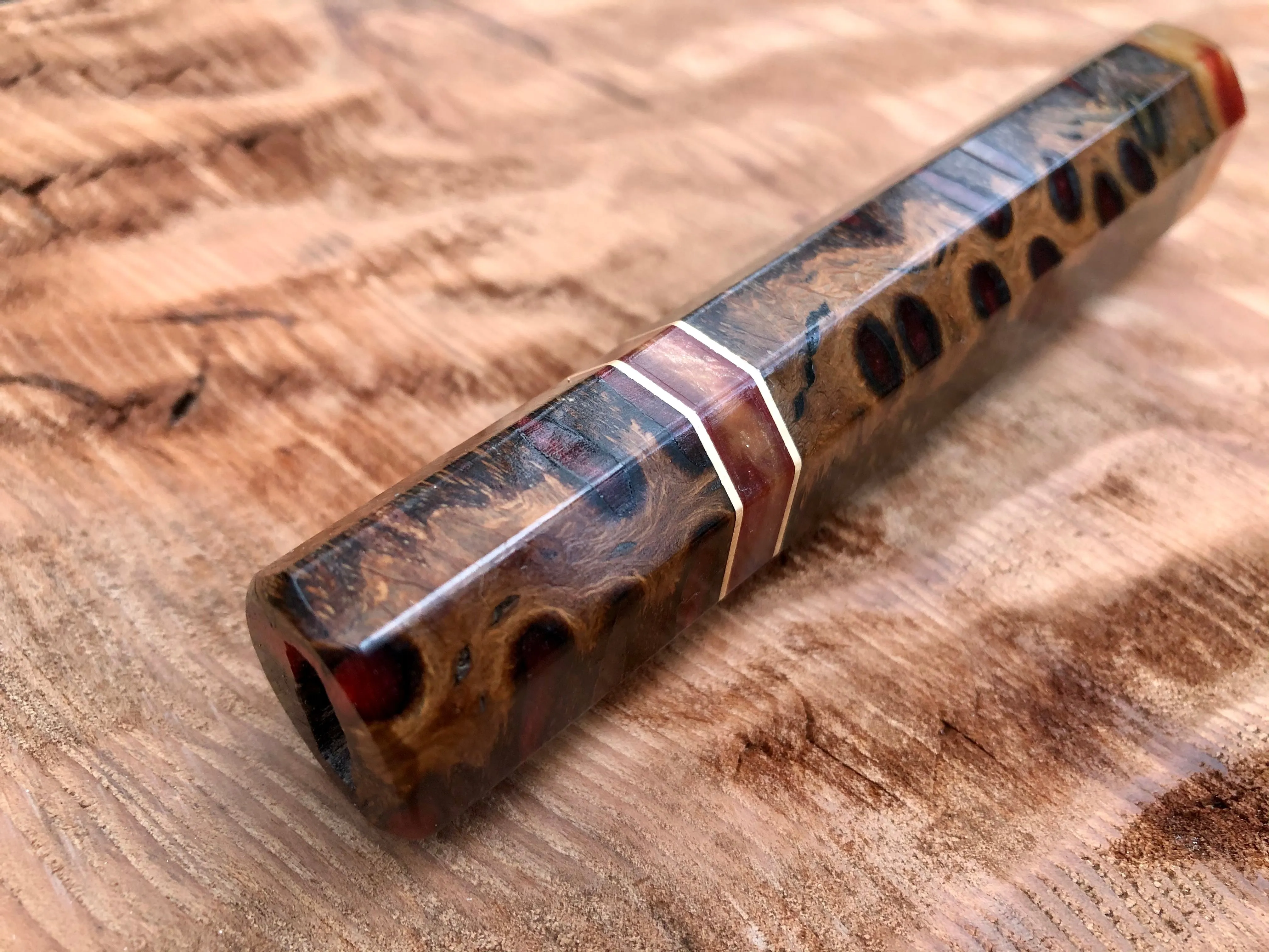 Custom Japanese Knife Handle (Wa Handle) - Banksia Pod