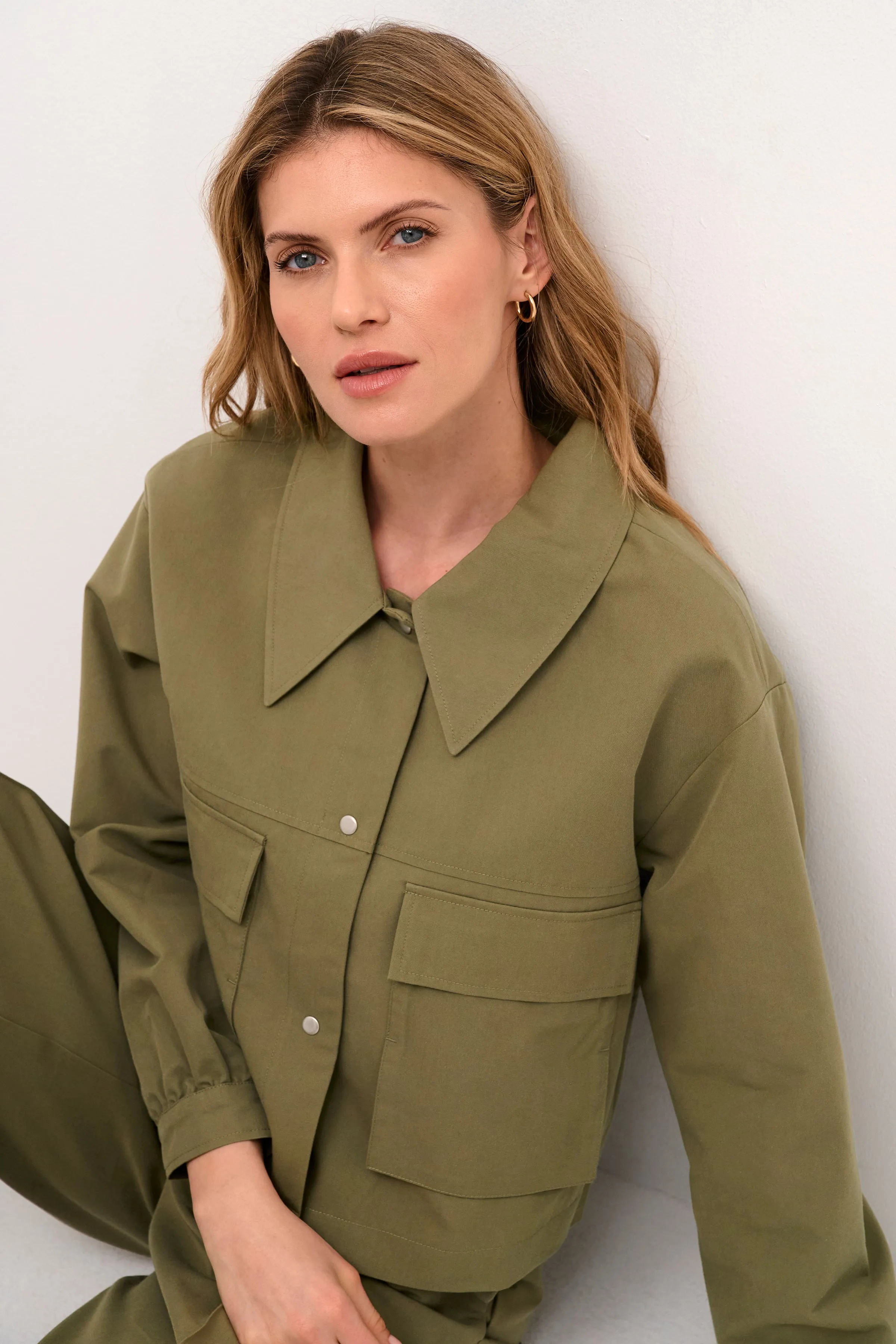 Evi Jacket in Burnt Olive