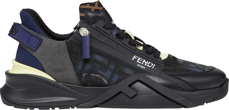 Fendi Flow Slip-On Moonlight sneakers, black