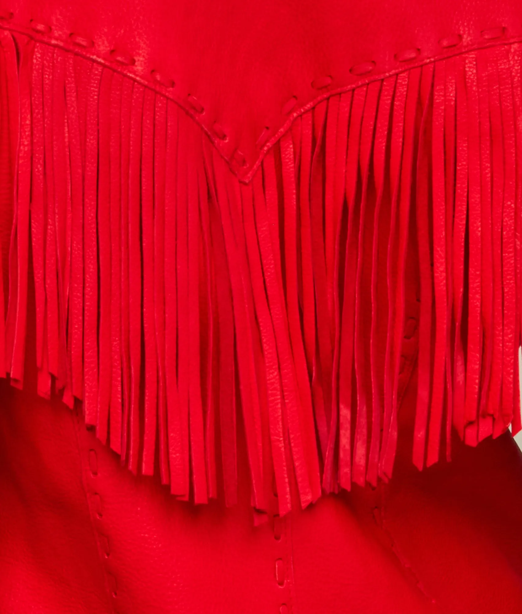 Fringe Jacket :: Red