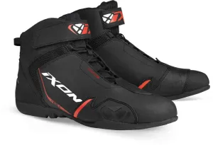 Gambler 2023 Ixon Motorcycle Shoes, Black/White/Red