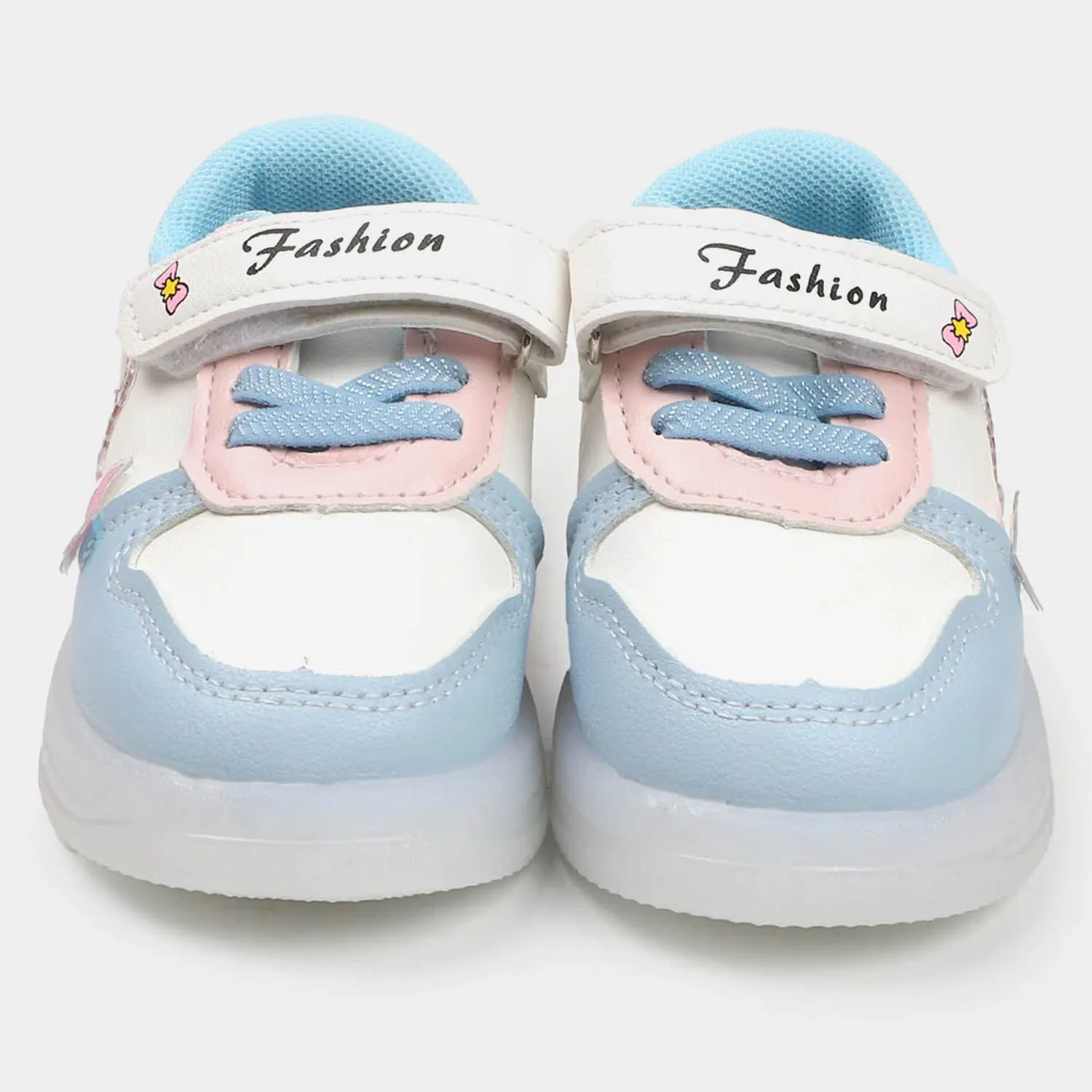 Girls Sneakers With Light Effect | Blue