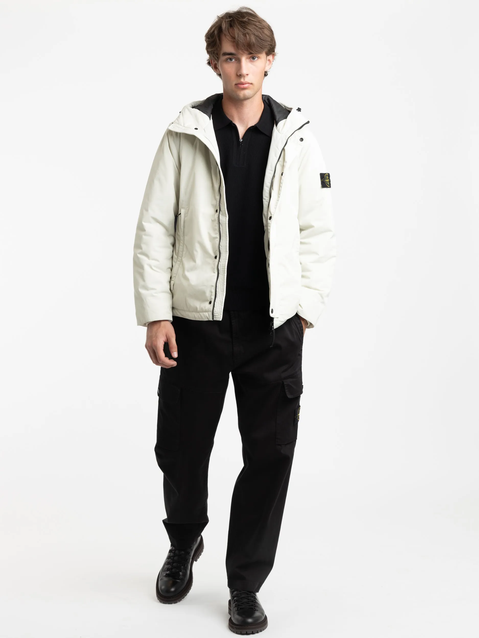 Giubbotto White Micro Twill PrimaLoft® Jacket