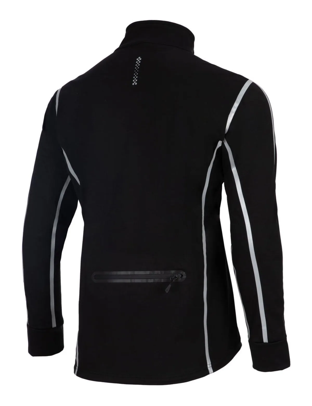 Herren Thermo Fahrradjacke - Laufjacke Air Tech II Schwarz