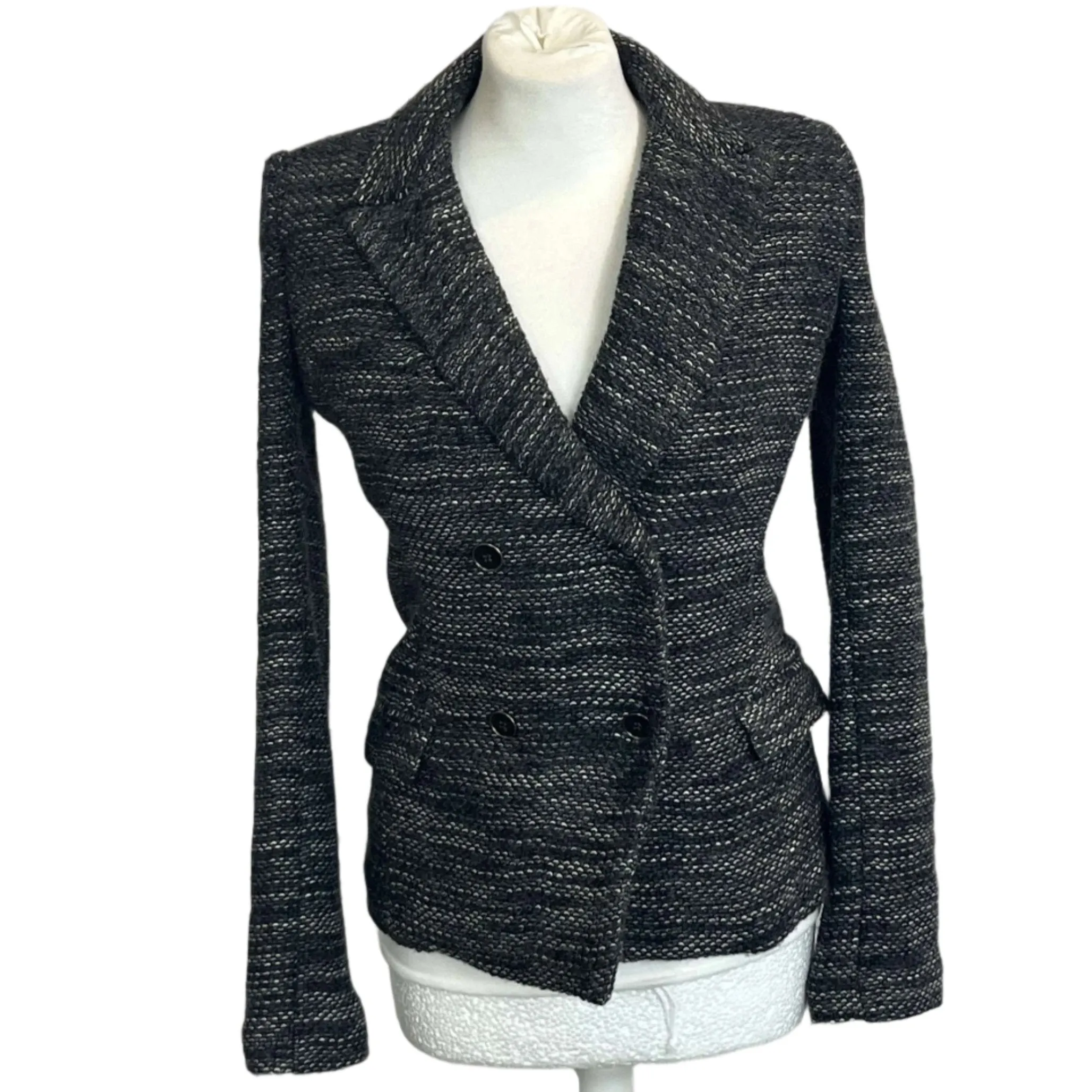 Isabel Marant Brand New Grey Boucle DB Jacket XS/S