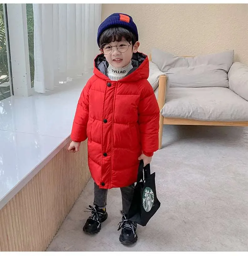 Kids Thickened Warm Padded Jacket