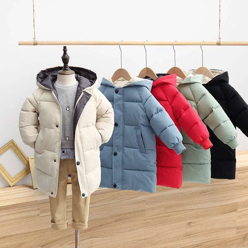 Kids Thickened Warm Padded Jacket