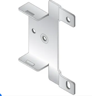 KV 8404 Front face frame bracket Zinc.