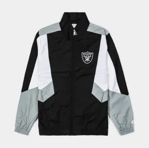 Las Vegas Raiders Sprinter Light Weight Mens Jacket (Black/White)