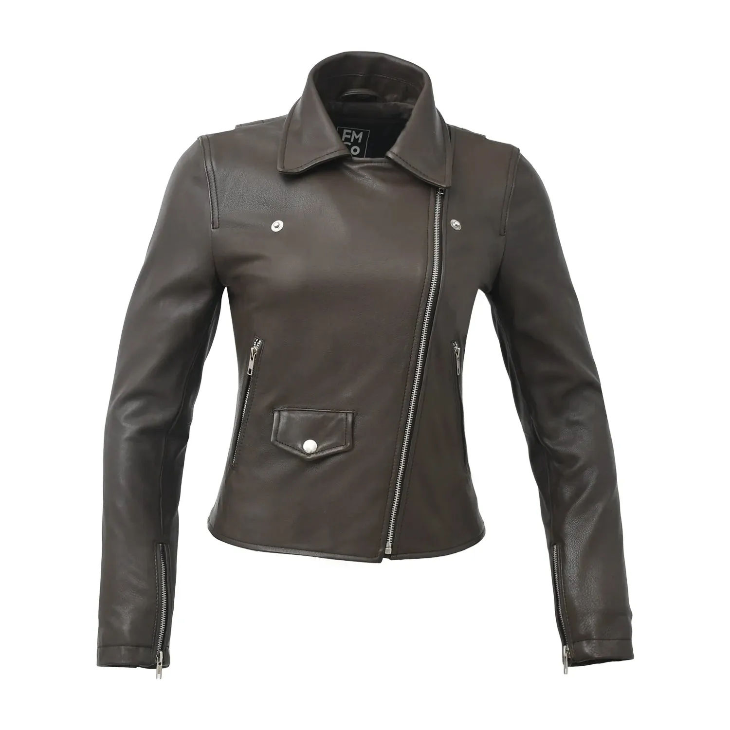 Lennox  Moto Style Leather Jacket