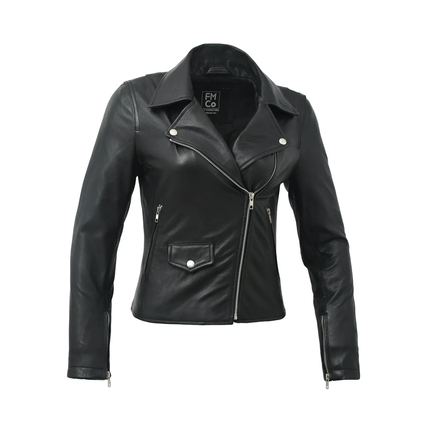 Lennox  Moto Style Leather Jacket