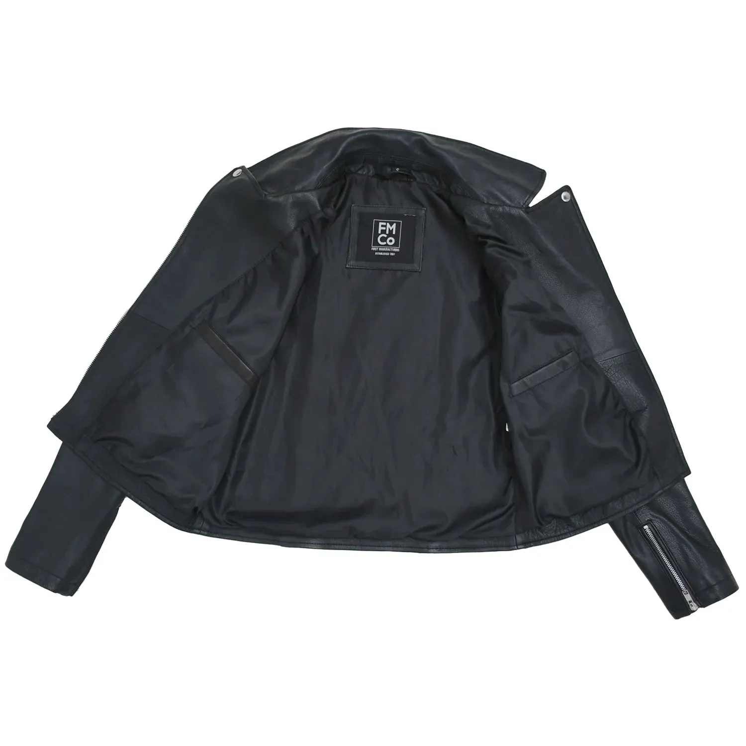 Lennox  Moto Style Leather Jacket