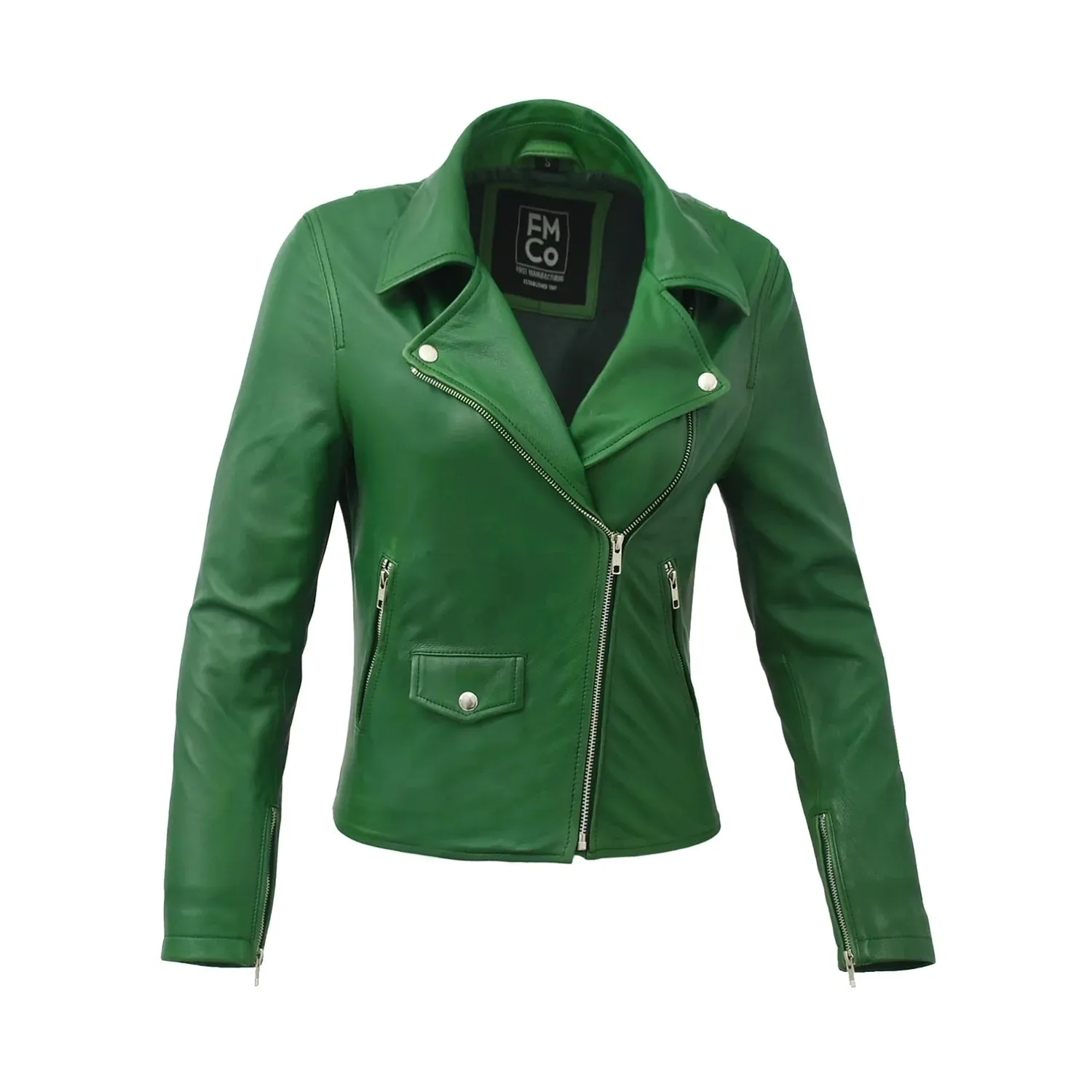 Lennox  Moto Style Leather Jacket