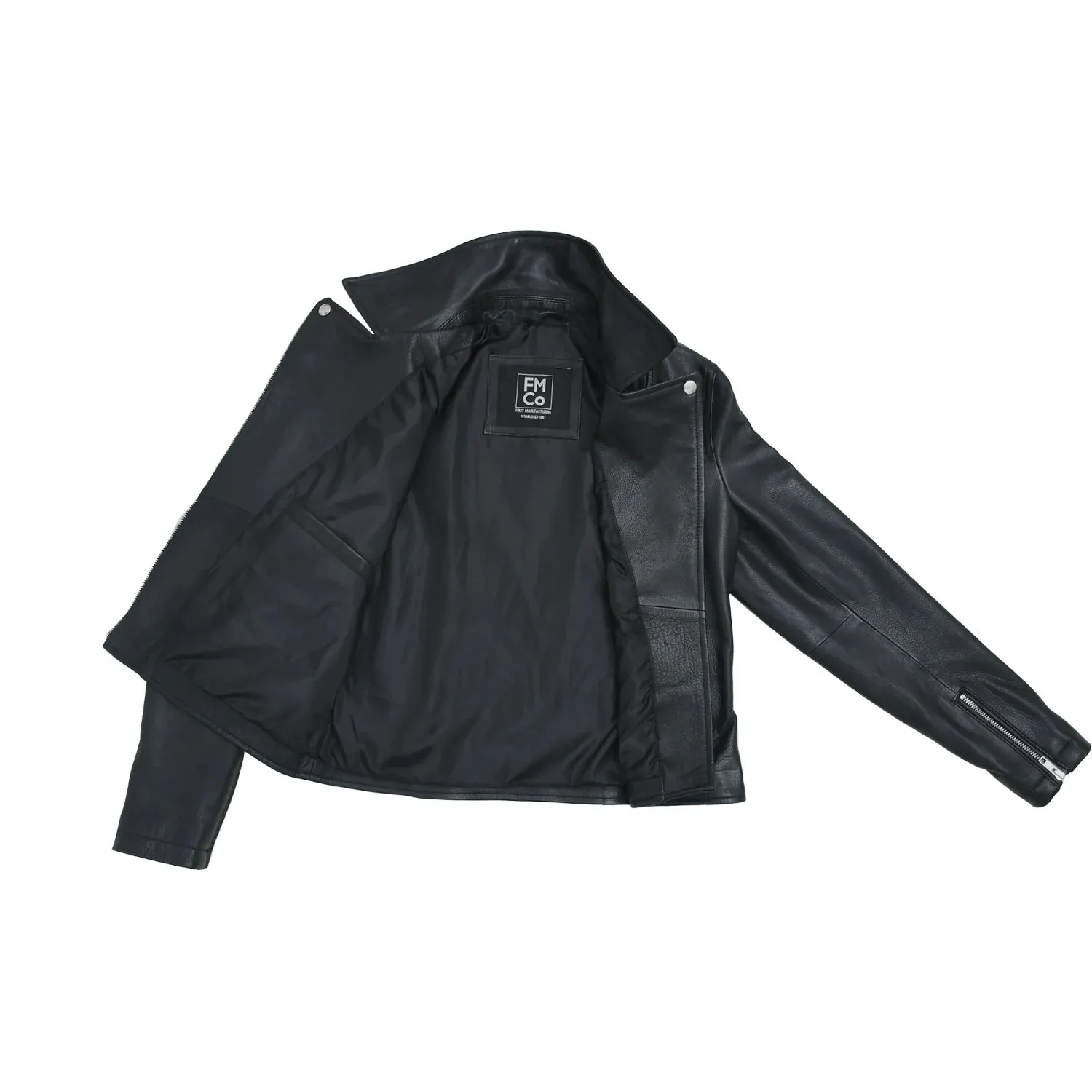 Lennox  Moto Style Leather Jacket