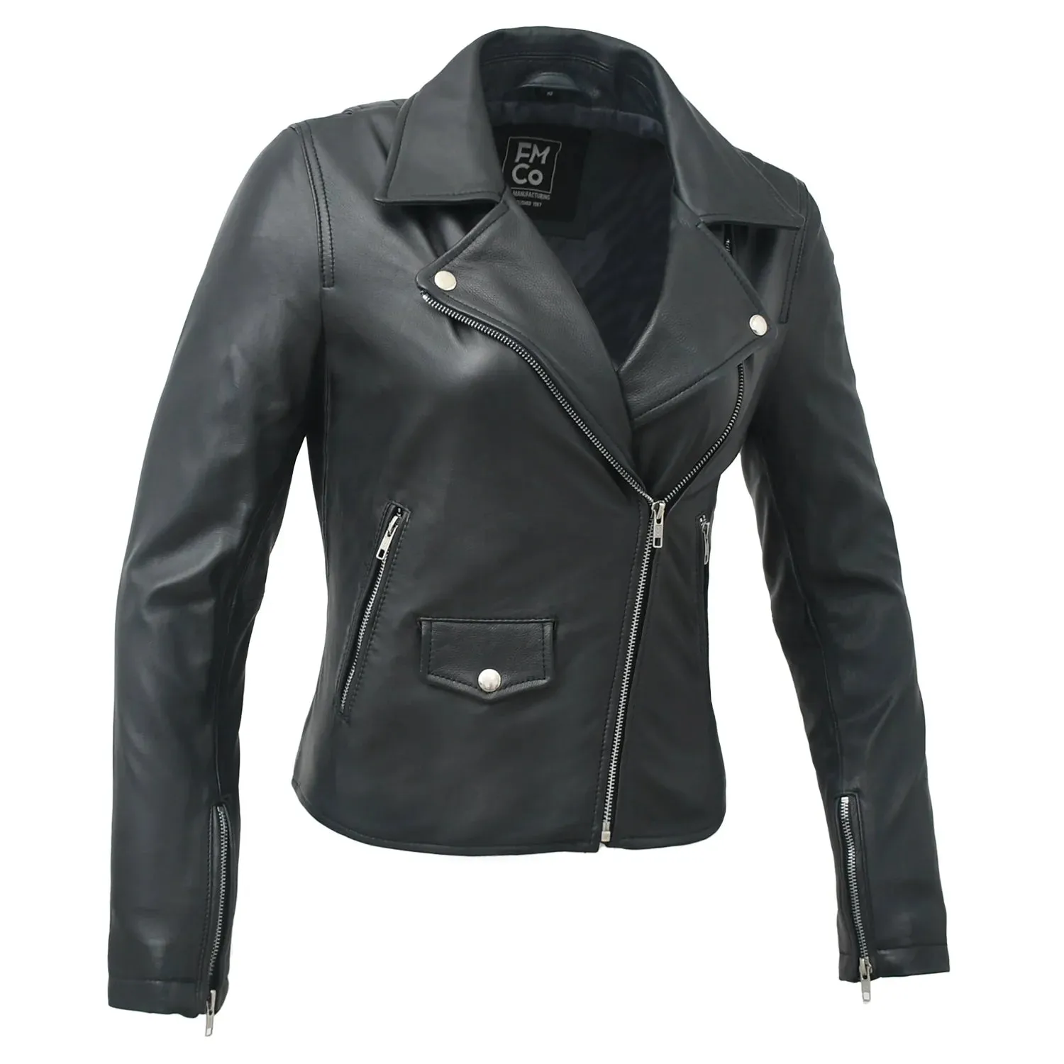 Lennox  Moto Style Leather Jacket