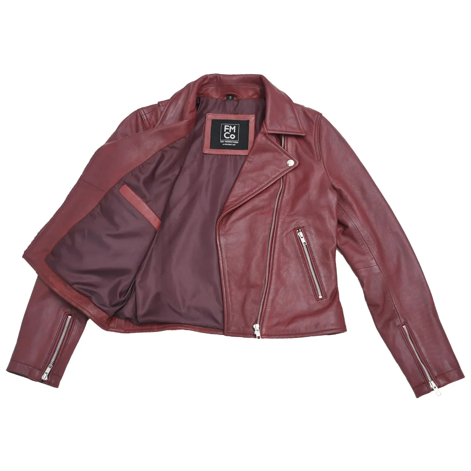 Lennox  Moto Style Leather Jacket