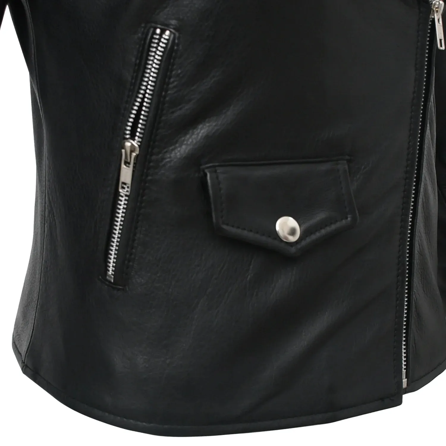 Lennox  Moto Style Leather Jacket