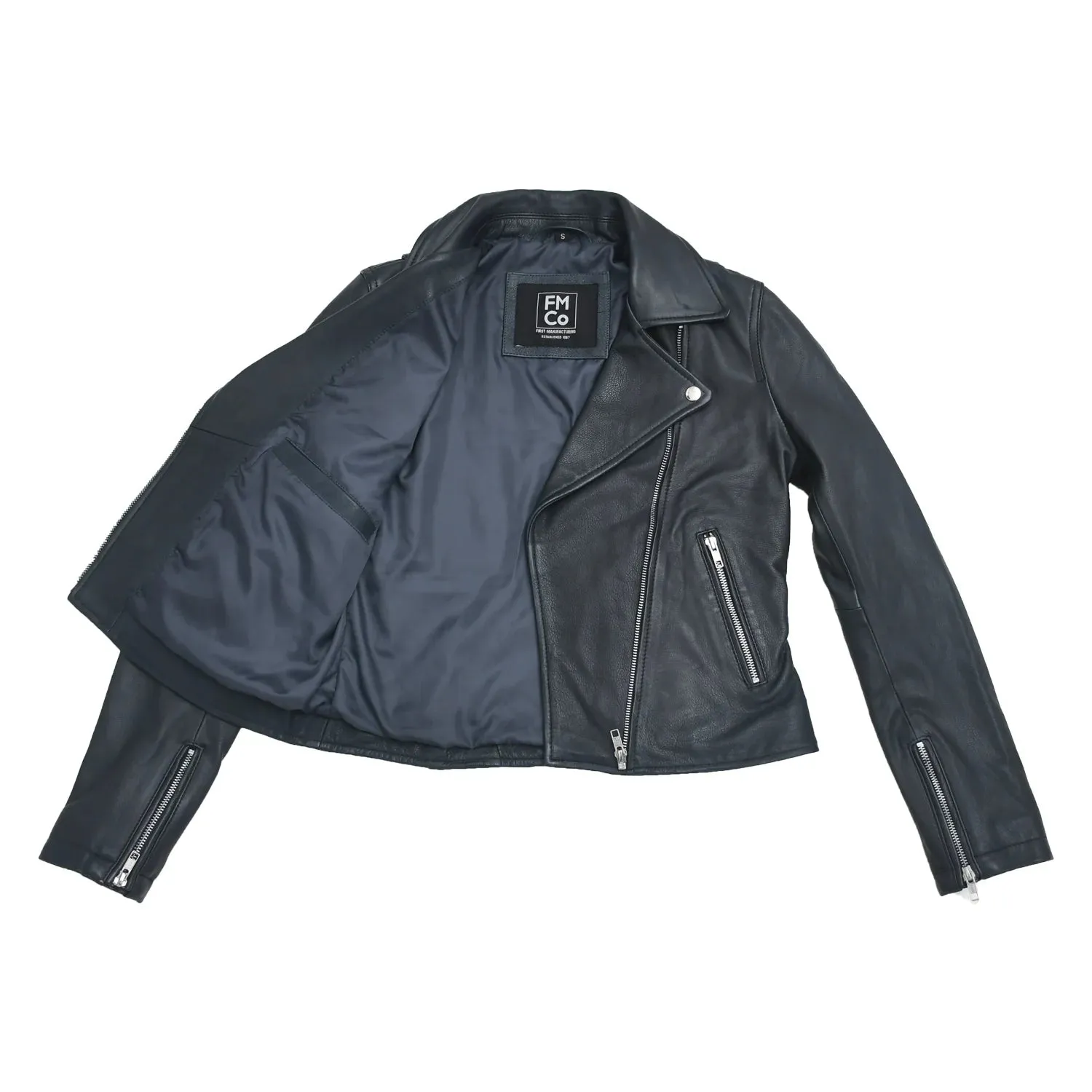 Lennox  Moto Style Leather Jacket