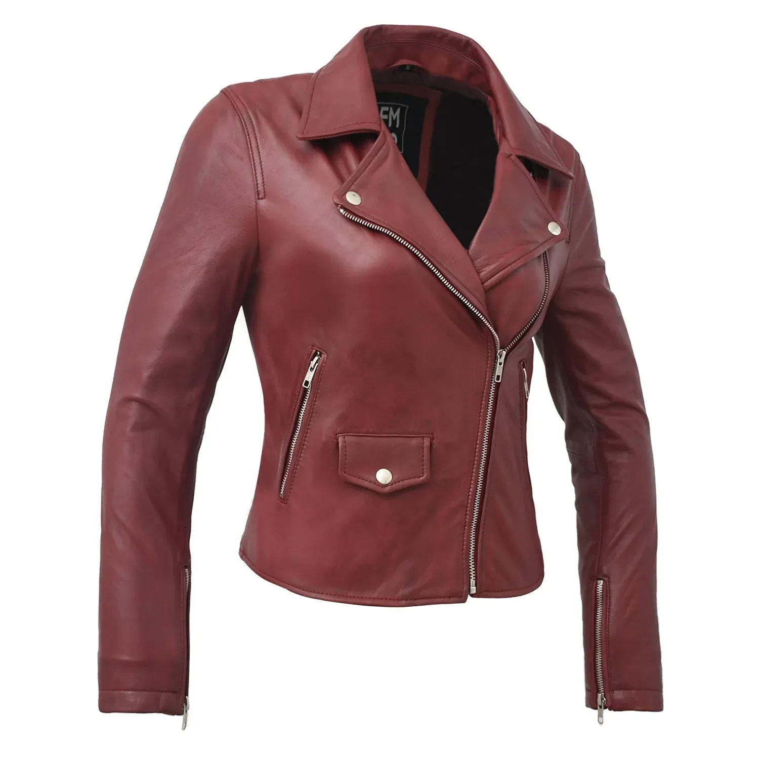 Lennox  Moto Style Leather Jacket