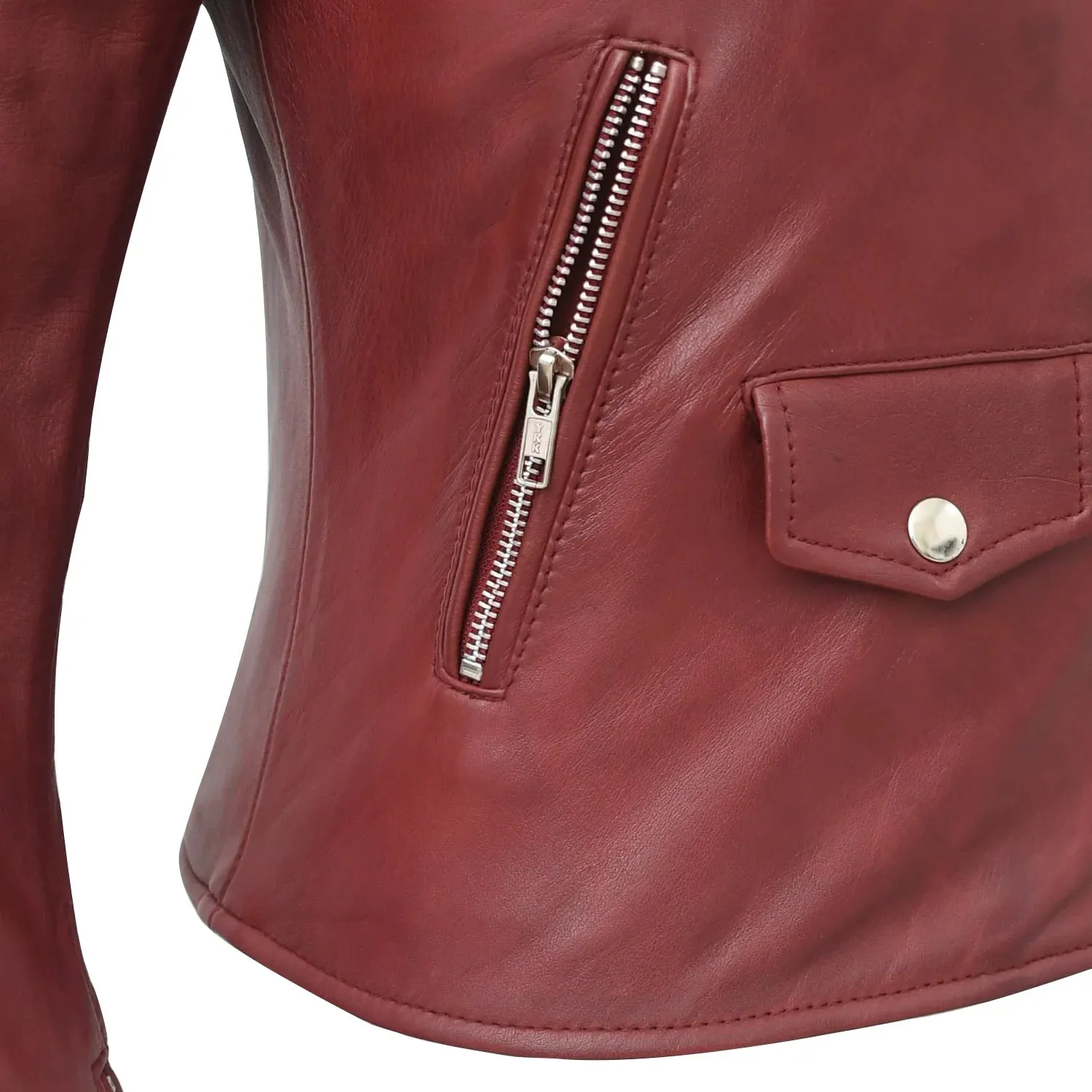 Lennox  Moto Style Leather Jacket