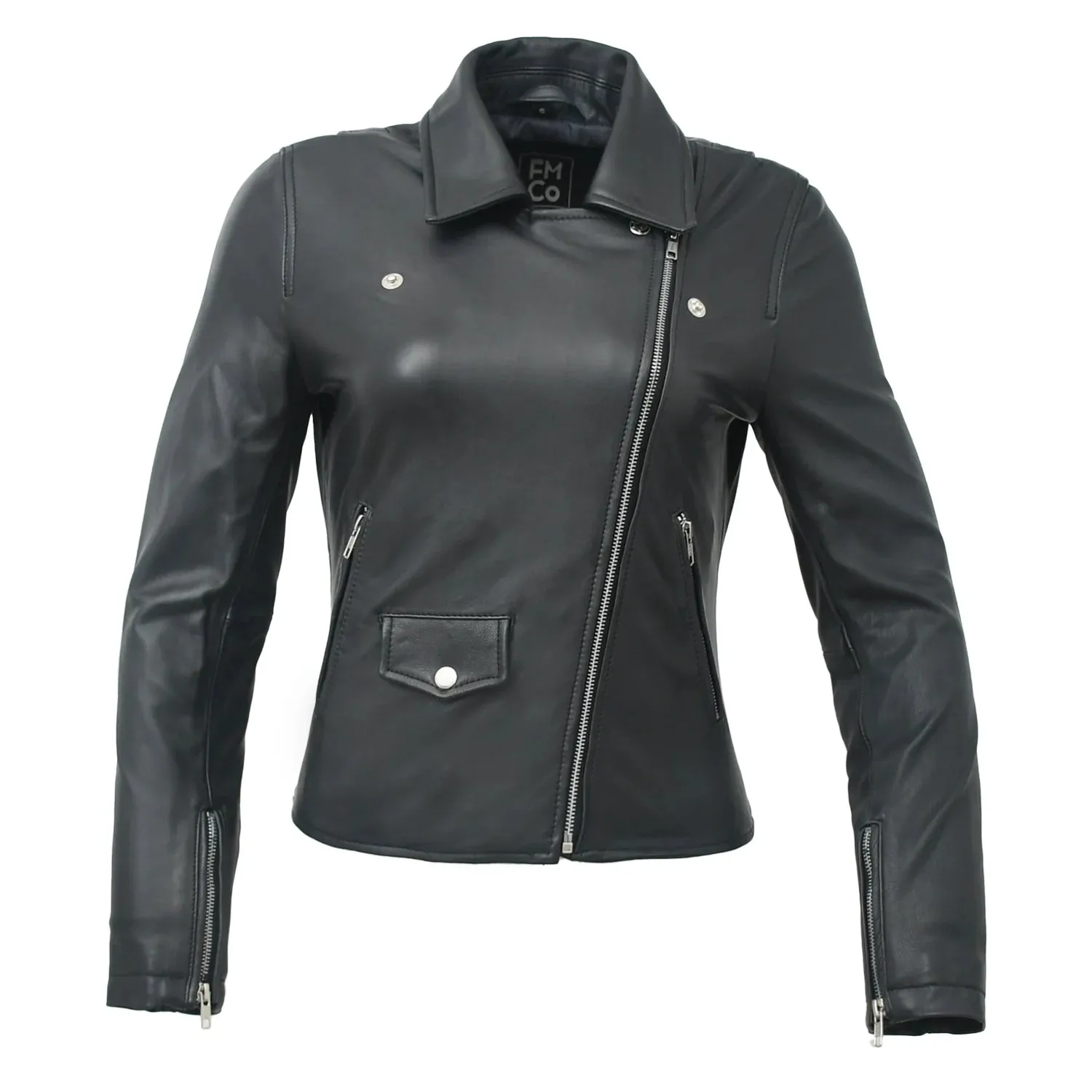 Lennox  Moto Style Leather Jacket