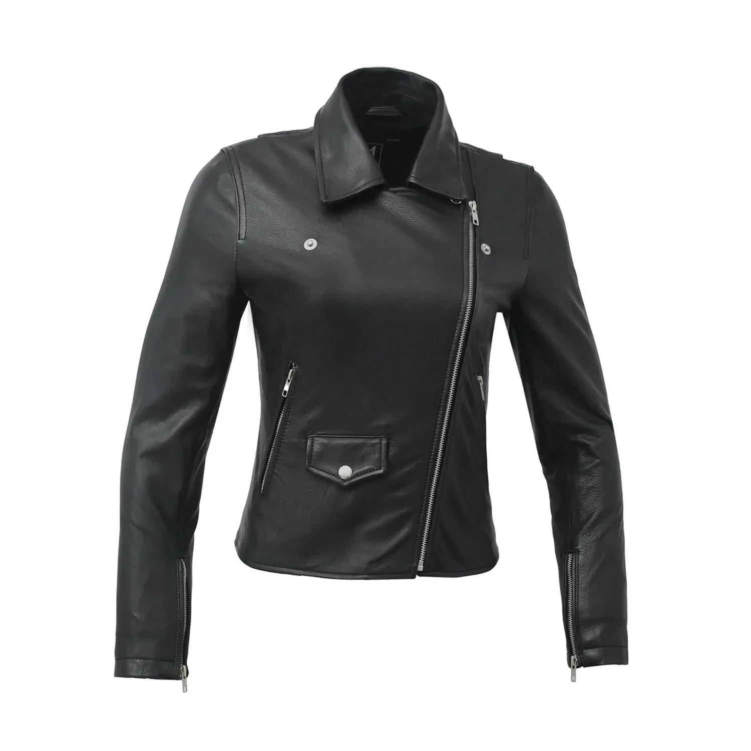 Lennox  Moto Style Leather Jacket