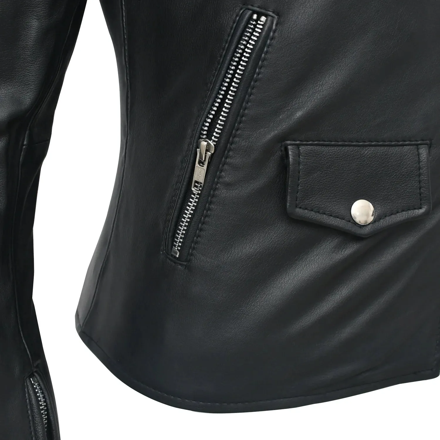 Lennox  Moto Style Leather Jacket