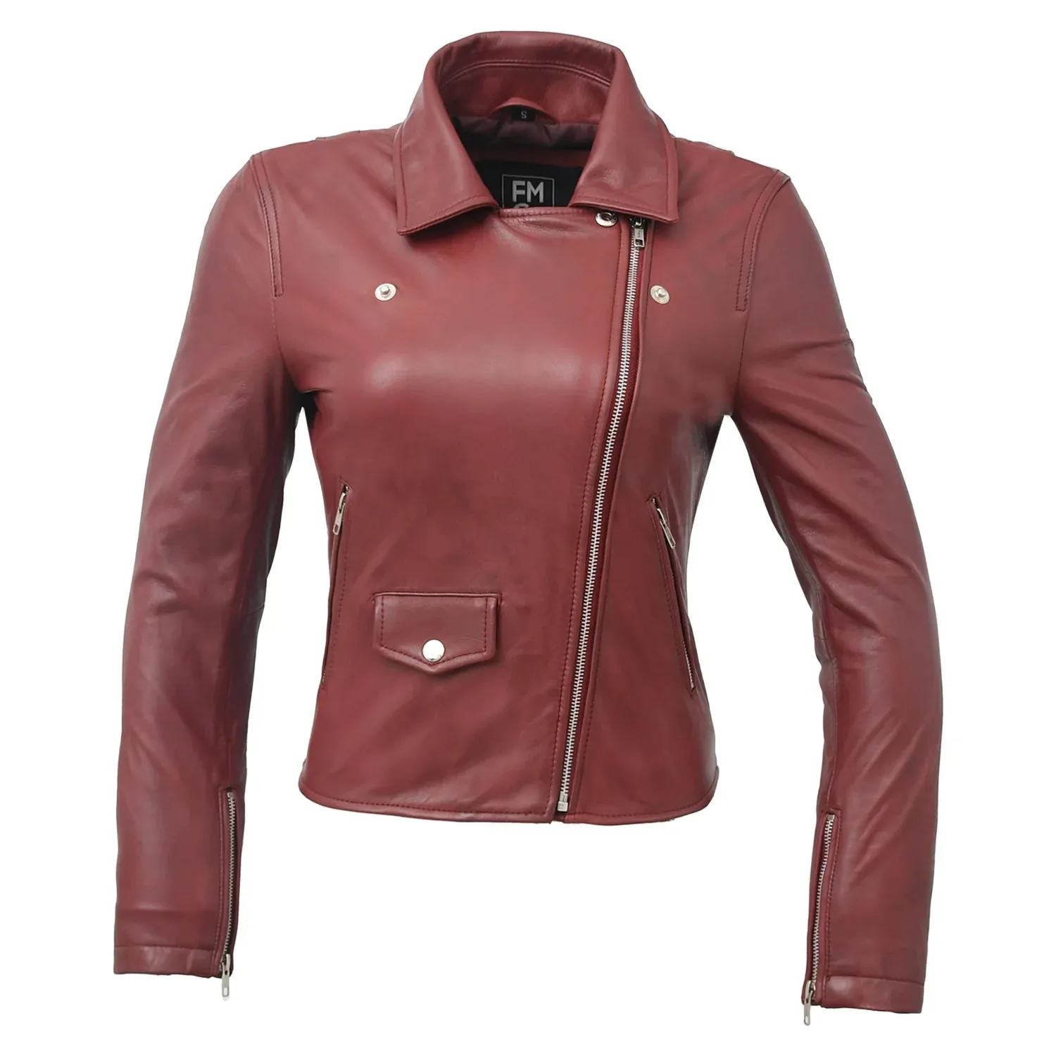 Lennox  Moto Style Leather Jacket