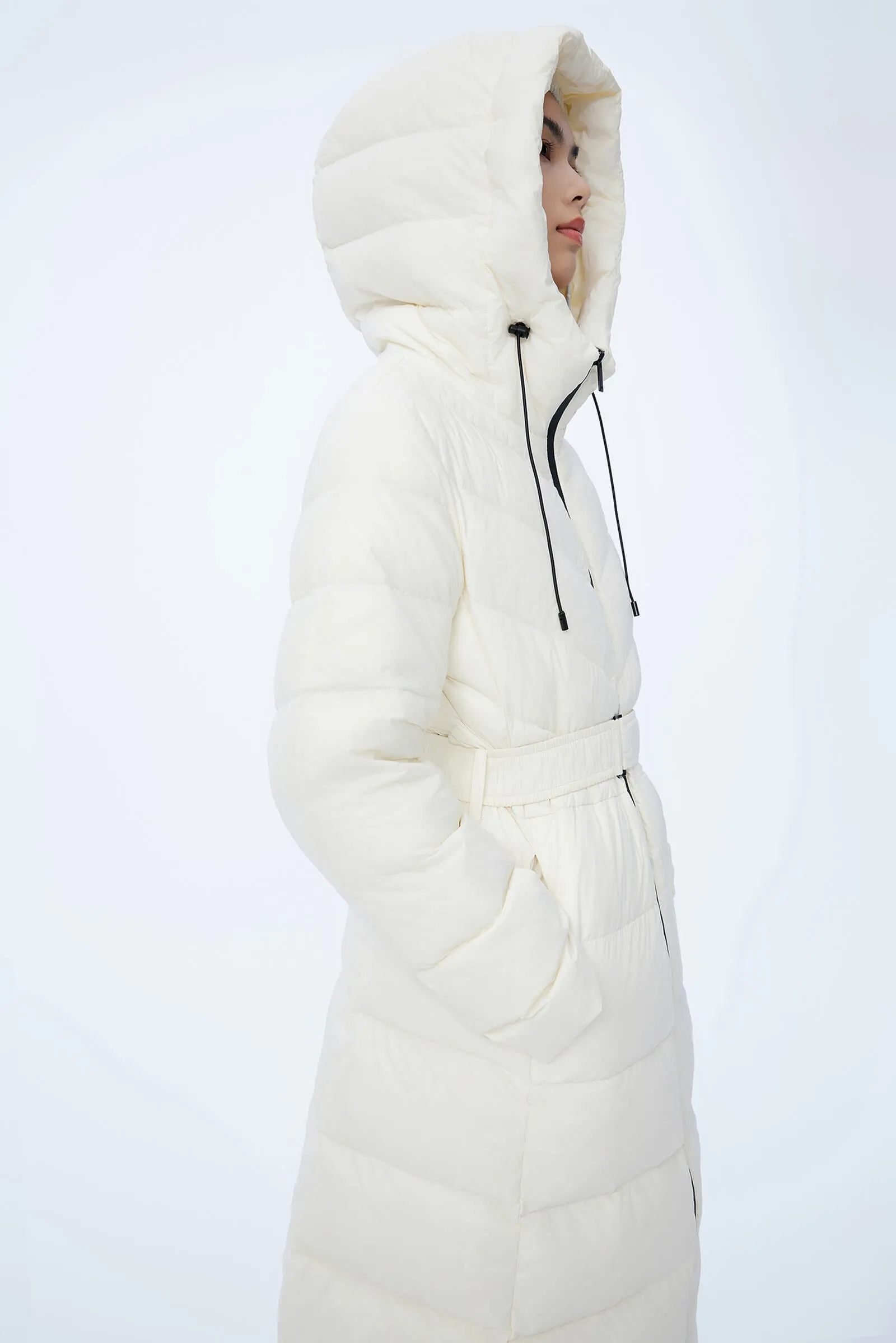 LILY Stylish and Warm Hooded Puffer Jacket