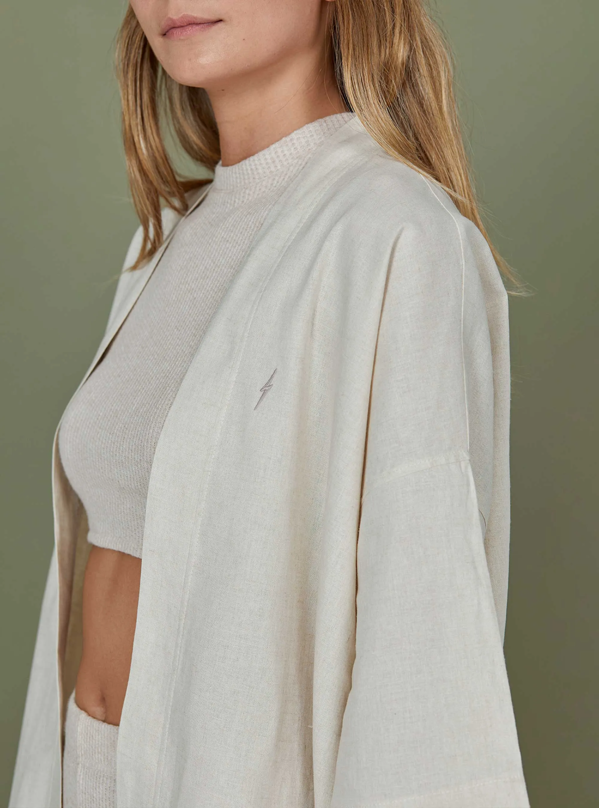 LINEN KIMONO