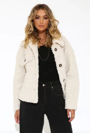 Madison The Label - Sherpa Jacket