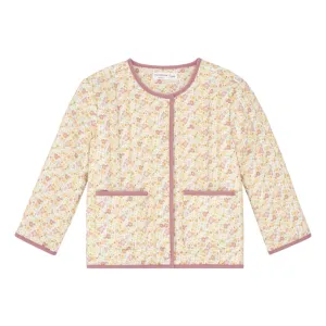 Marigold Floral Quilted Jacket