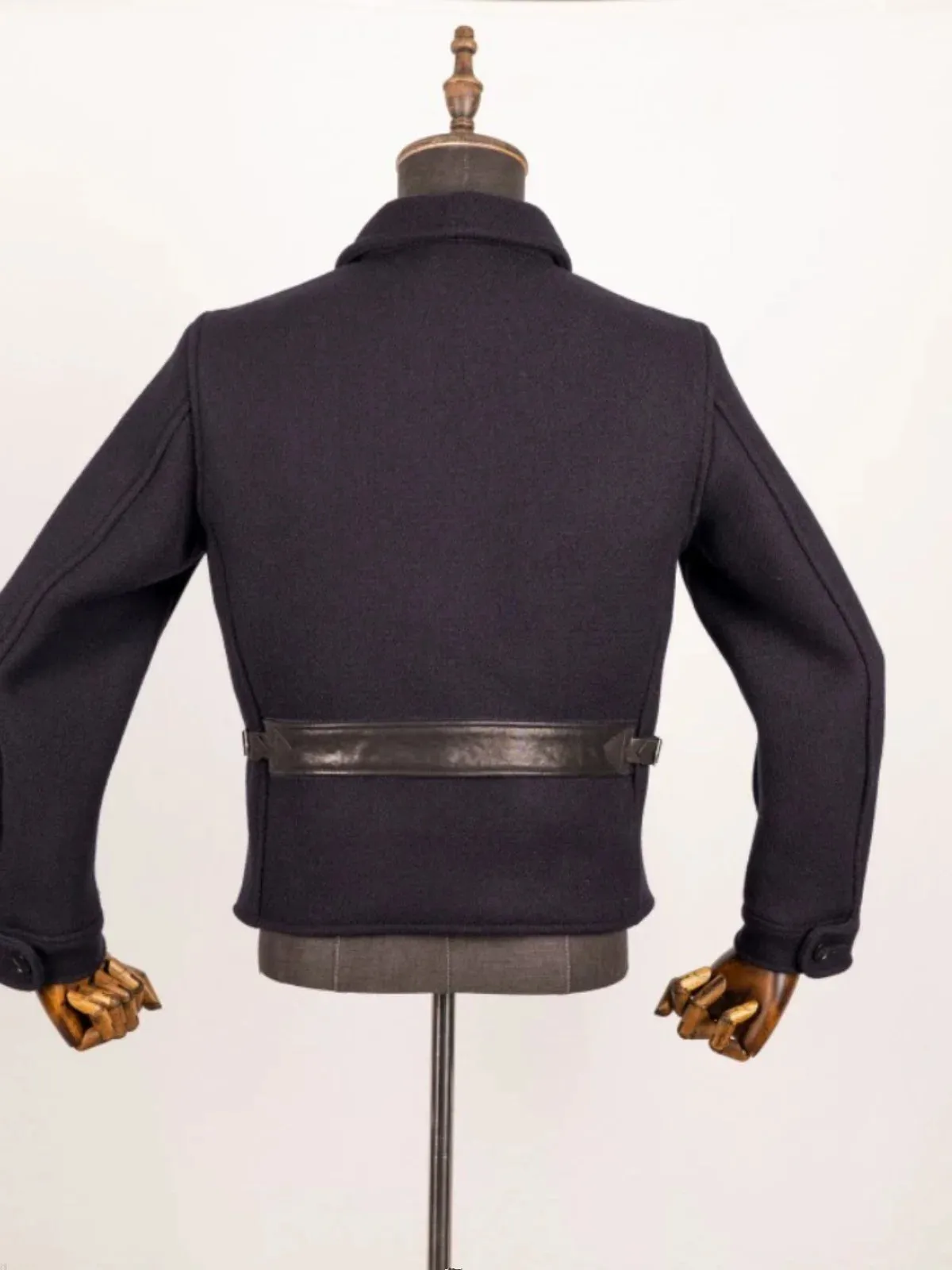 Men's 1930s Wool Sports Jacket - Motorcycle Style Outerwear