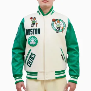 Men's Boston Celtics NBA Wool Varsity Jacket